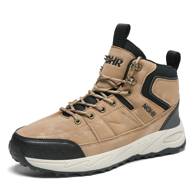 Damen Outdoor-Wanderschuhe mit rutschfester Profilsohle und hohem Schaft EB