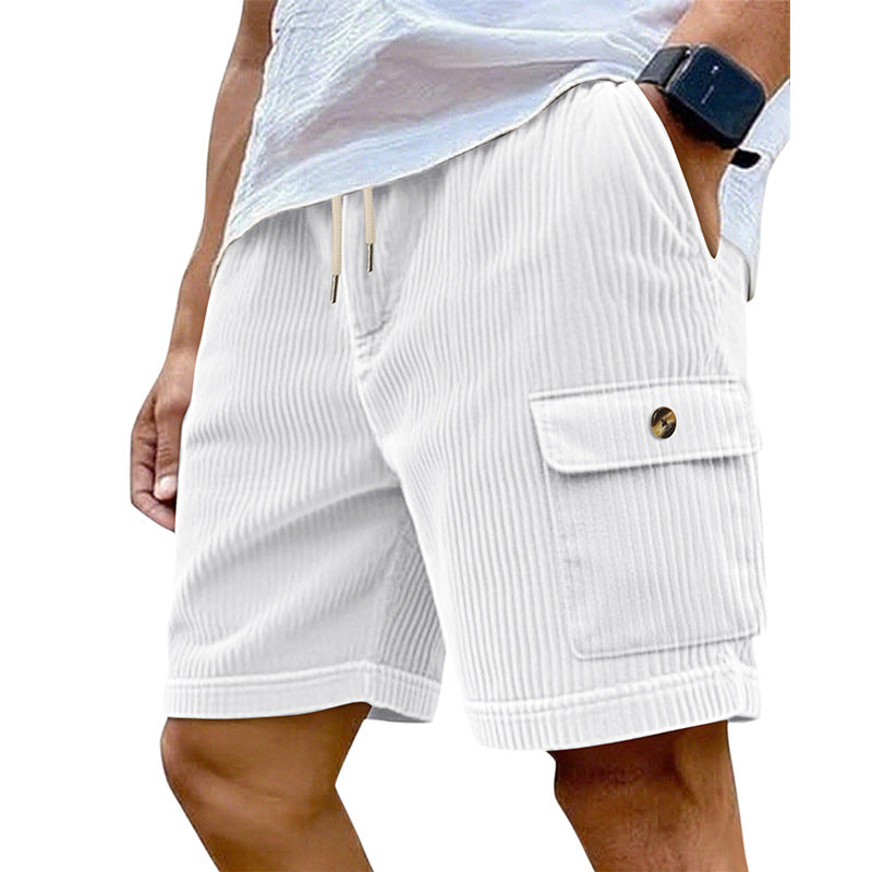 Herren Cargo-Shorts mit schmalem Schnitt und praktischen Seitentaschen EB