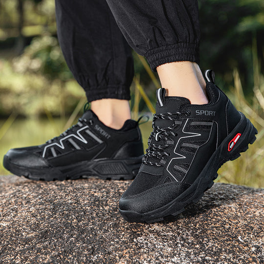Damen Sportliche Wanderschuhe mit rutschfester Sohle und atmungsaktivem Obermaterial EB
