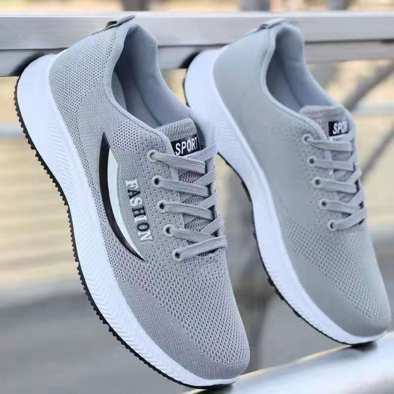 Damen Sportliche Mesh Sneakers mit atmungsaktiver Oberflächenstruktur EB