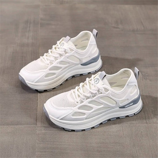Damen Atmungsaktive Laufschuhe mit flexiblem Mesh-Obermaterial und dämpfender Sohle EB