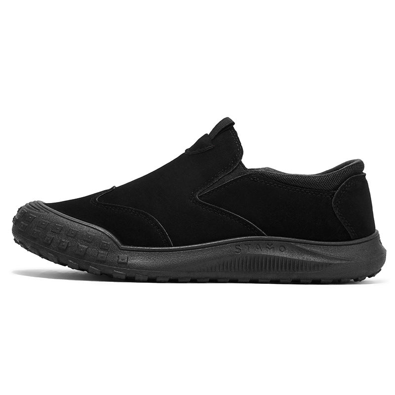 Damen bequeme Slip-On Schuhe mit rutschfester Sohle und weichem Futter EB