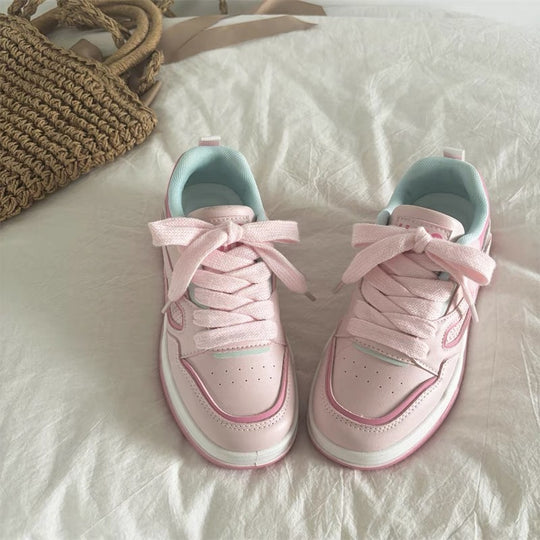 Damen Modische Sneakers mit flexiblem Design und robustem Profil EB