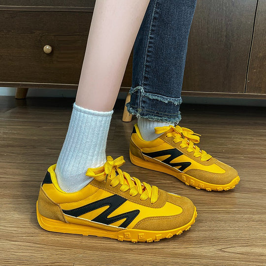 Damen Sportliche Sneakers mit durchgehender Dämpfung und rutschfester Außensohle EB