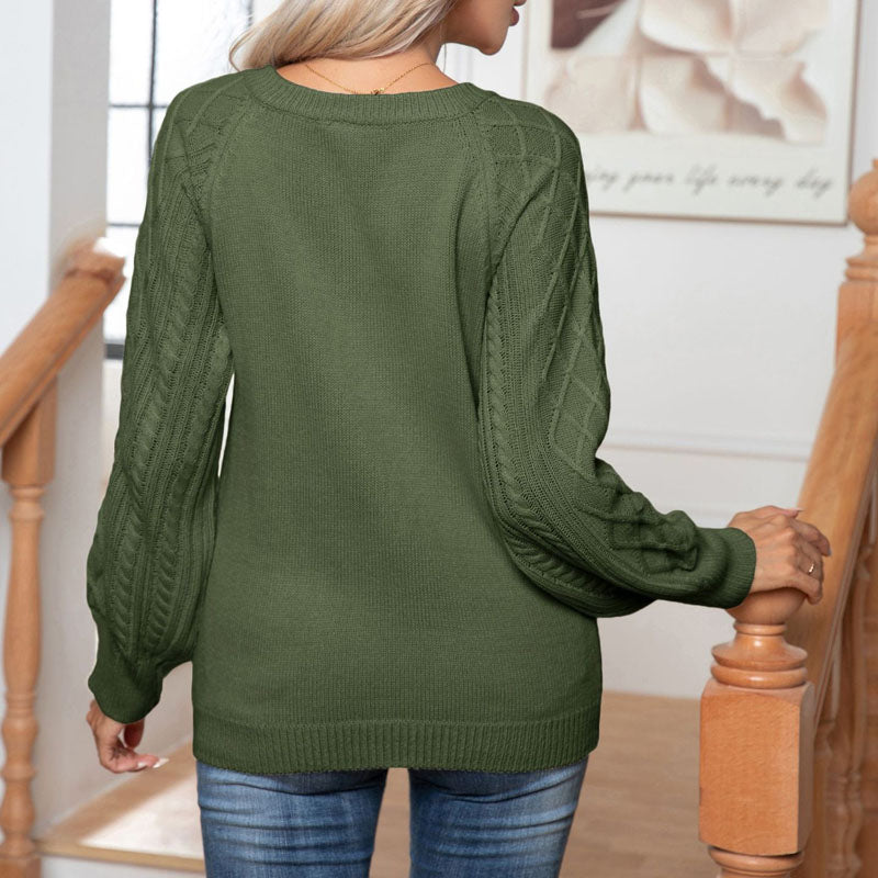 EB | Pullover Mit Zopfmuster Und Weichem Stoff