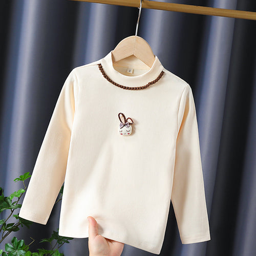 Mädchen Langarmshirt mit hübschen Details EB
