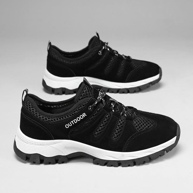 Damen Outdoor Sportschuhe mit atmungsaktiven Netzoberteil und stabilisierender Sohle EB
