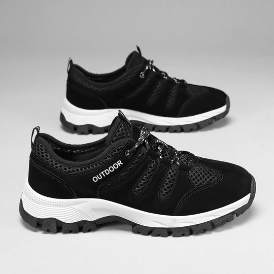 Damen Outdoor Sportschuhe mit atmungsaktiven Netzoberteil und stabilisierender Sohle EB