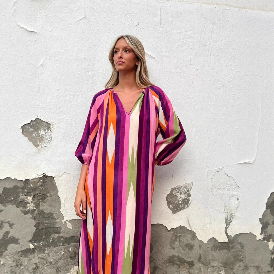Damen Langarmkleid EB