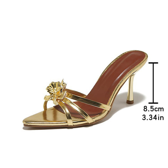 Damen elegante und luxuriöse High Heel Sandalen EB