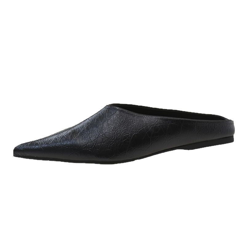 Damen Elegante Mules aus hochwertigem Kunstleder EB