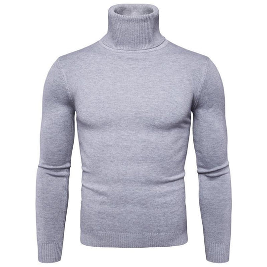 Herren Rollkragenpullover aus feiner Merinowolle EB