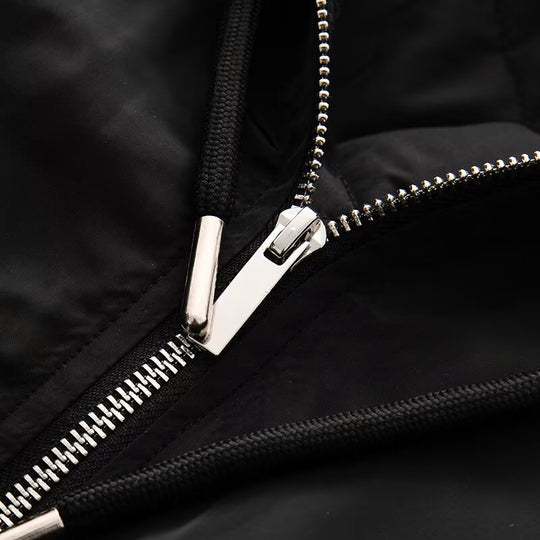 Damen sportliche Übergangsjacke mit hohem Kragen und praktischen Taschen EB