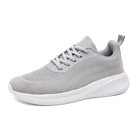 Damen Sportliche Sneakers mit atmungsaktivem Gewebe und dämpfender Sohle EB