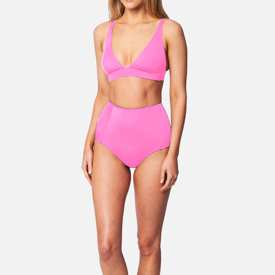 Damen Hochgeschnittener Bikini mit vorteilhaftem Schnitt EB