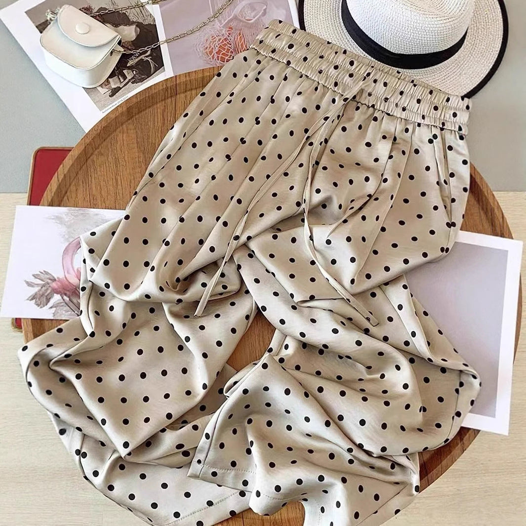Damen Polka Dots Hose EB