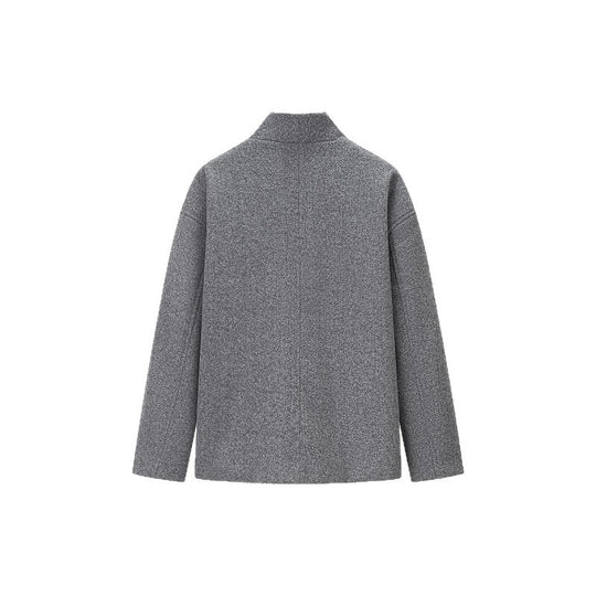 Damen elegante Doppelreiher-Jacke im modischen Schnitt EB