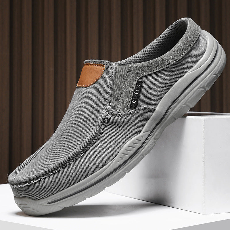Damen Casual Slip-On Schuhe mit elastischem Einstieg EB