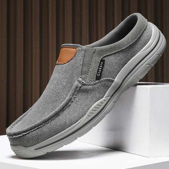 Damen Casual Slip-On Schuhe mit elastischem Einstieg EB