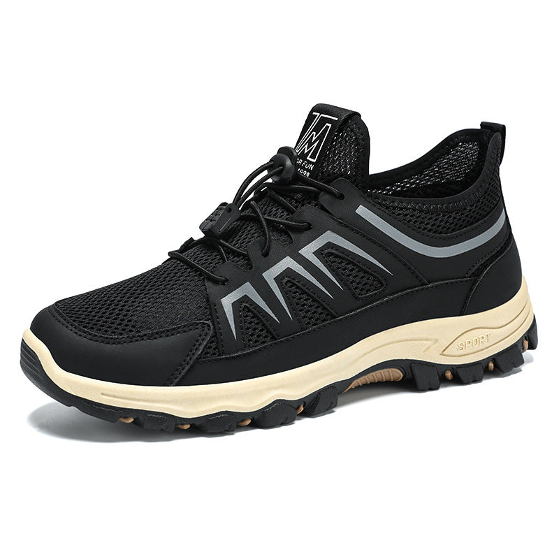 Damen Sportliche Trail-Sneaker mit atmungsaktivem Mesh und rutschfester Sohle EB