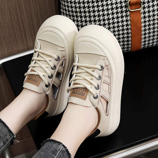 Damen modische Sneaker mit atmungsaktivem Obermaterial und weicher Dämpfung EB
