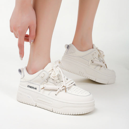 Damen Mode Sneakers mit verstärkter Sohle und atmungsaktiver Oberfläche EB