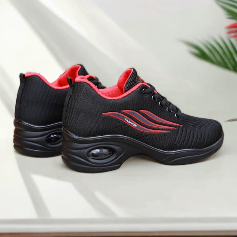 Damen Sportliche Sneakers mit dämpfender Sohle EB