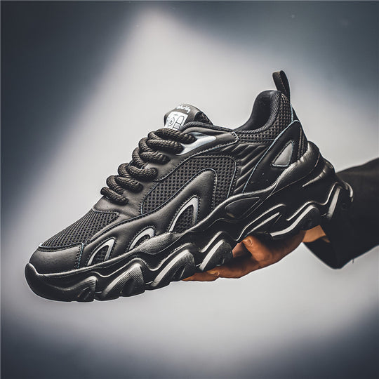 Damen Modische Sneakers mit stoßdämpfendem Design und atmungsaktiver Mesh-Oberfläche EB