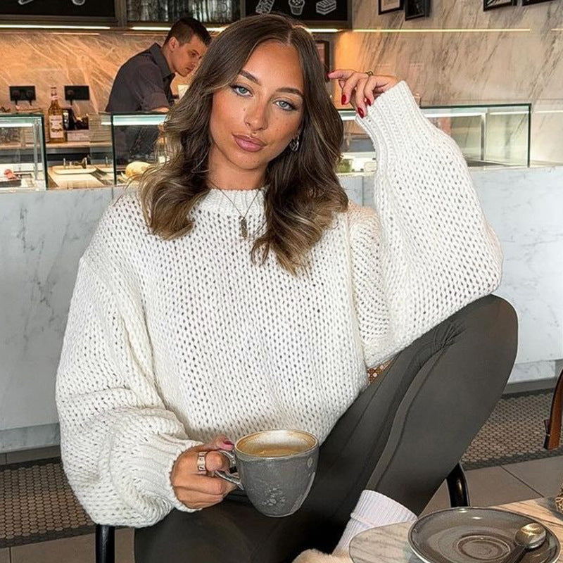 Damen Grobstrickpullover EB