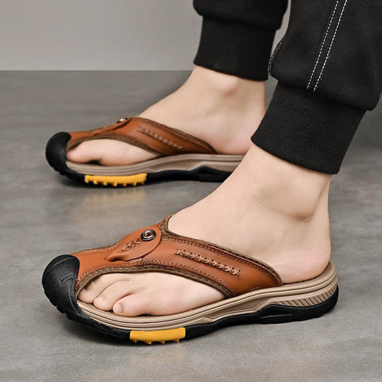 Herren Orthopädische Freizeit-Sandalen mit verstellbarem Riemensystem EB