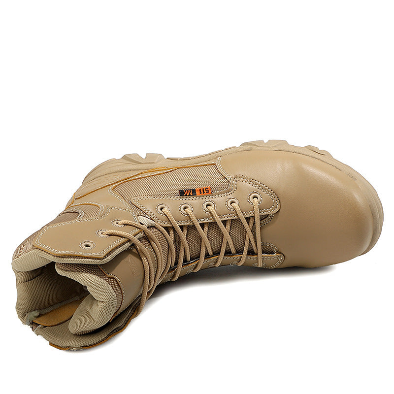 Damen Militärische Wanderstiefel mit rutschfester Sohle EB