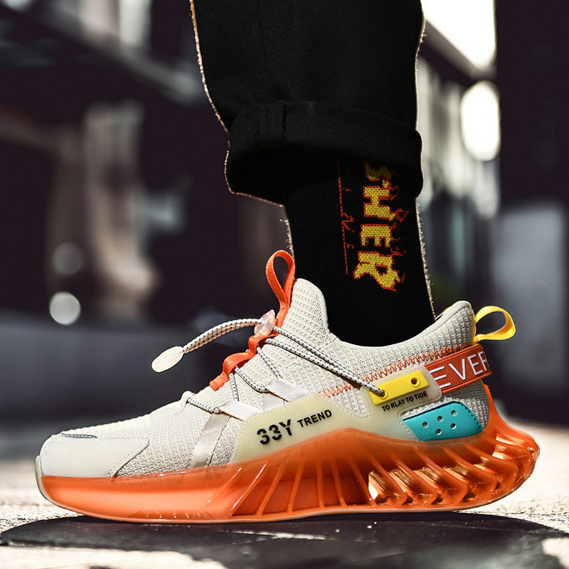 Damen Hochleistungs-Sneaker mit innovativem Dämpfungssystem und rutschfester Sohle EB