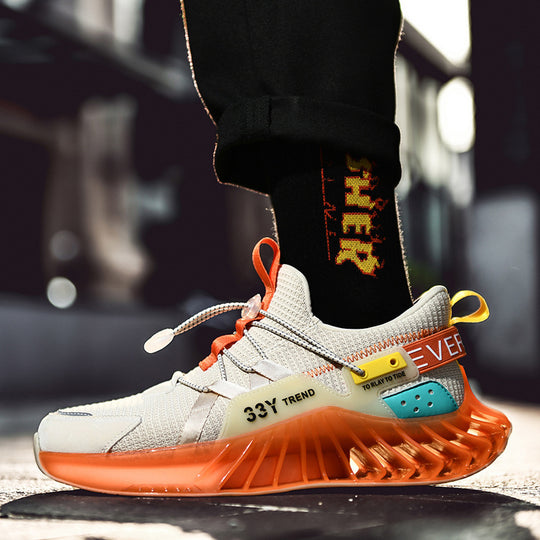 Damen Hochleistungs-Sneaker mit innovativem Dämpfungssystem und rutschfester Sohle EB