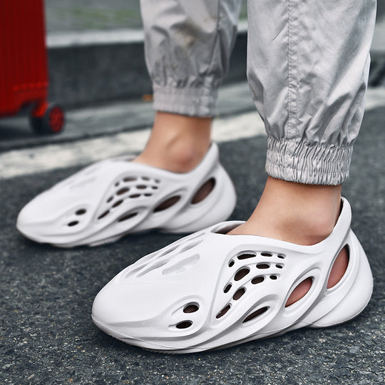 Damen Bunte Komfort-Sandalen mit Luftzirkulation und rutschfester Sohle EB