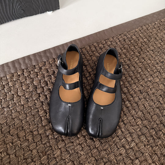 Damen Elegante Ballerinas mit modischem Riemchen und komfortabler Innensohle EB