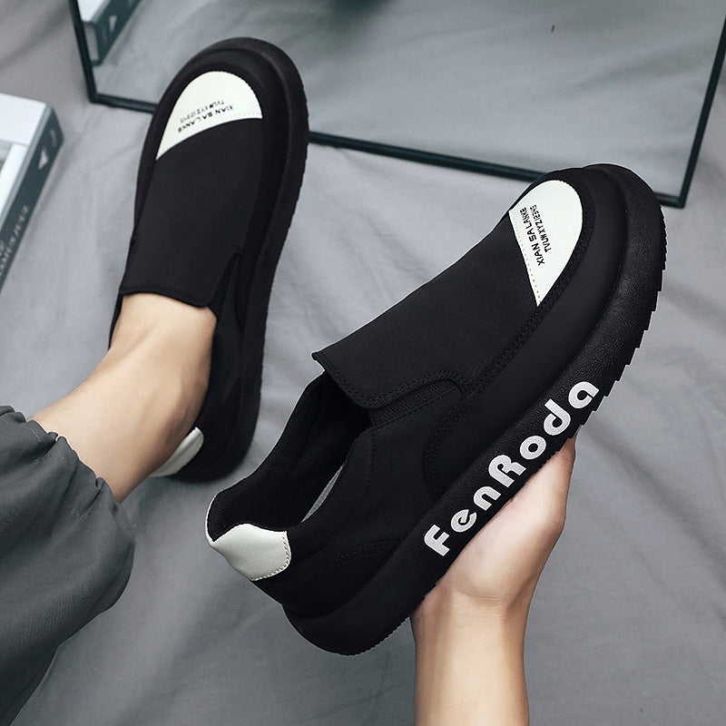 Damen Bequeme Slip-On Sneakers mit trendigem Design und rutschfester Sohle EB
