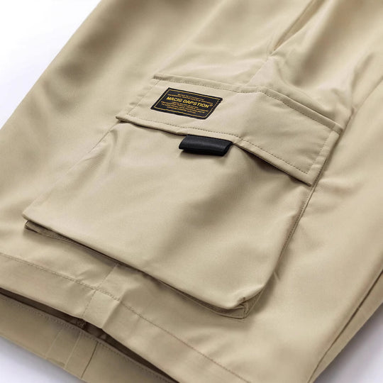 Herren Cargo-Shorts mit elastischem Bund und praktischen Taschen EB