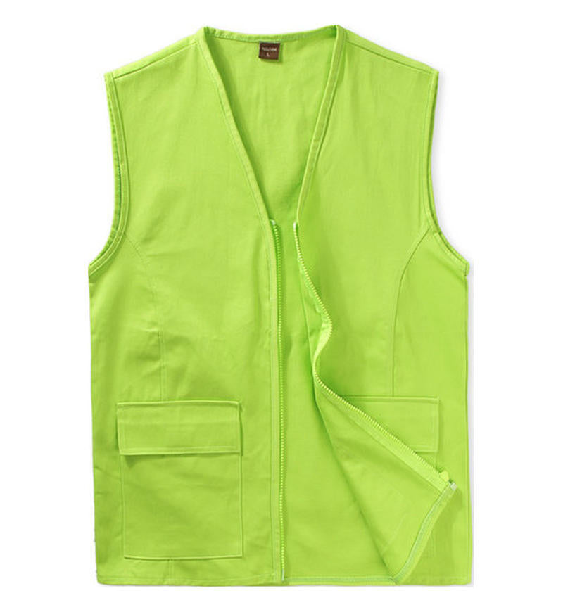 Unisex nan kühlweste mit wiederbefüllbaren Eisfächern und robustem Reißverschluss EB