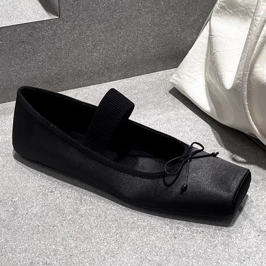 Damen Ballerinas mit elegantem Riemen und bequemer Innensohle EB