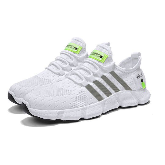 Damen Atmungsaktive Sport Sneakers mit stoßdämpfender Sohle und flexibler Konstruktion EB