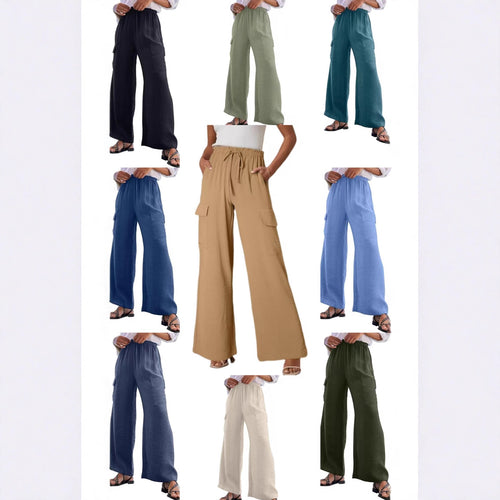 Damen Cargo-Hose aus leichtem Jersey EB