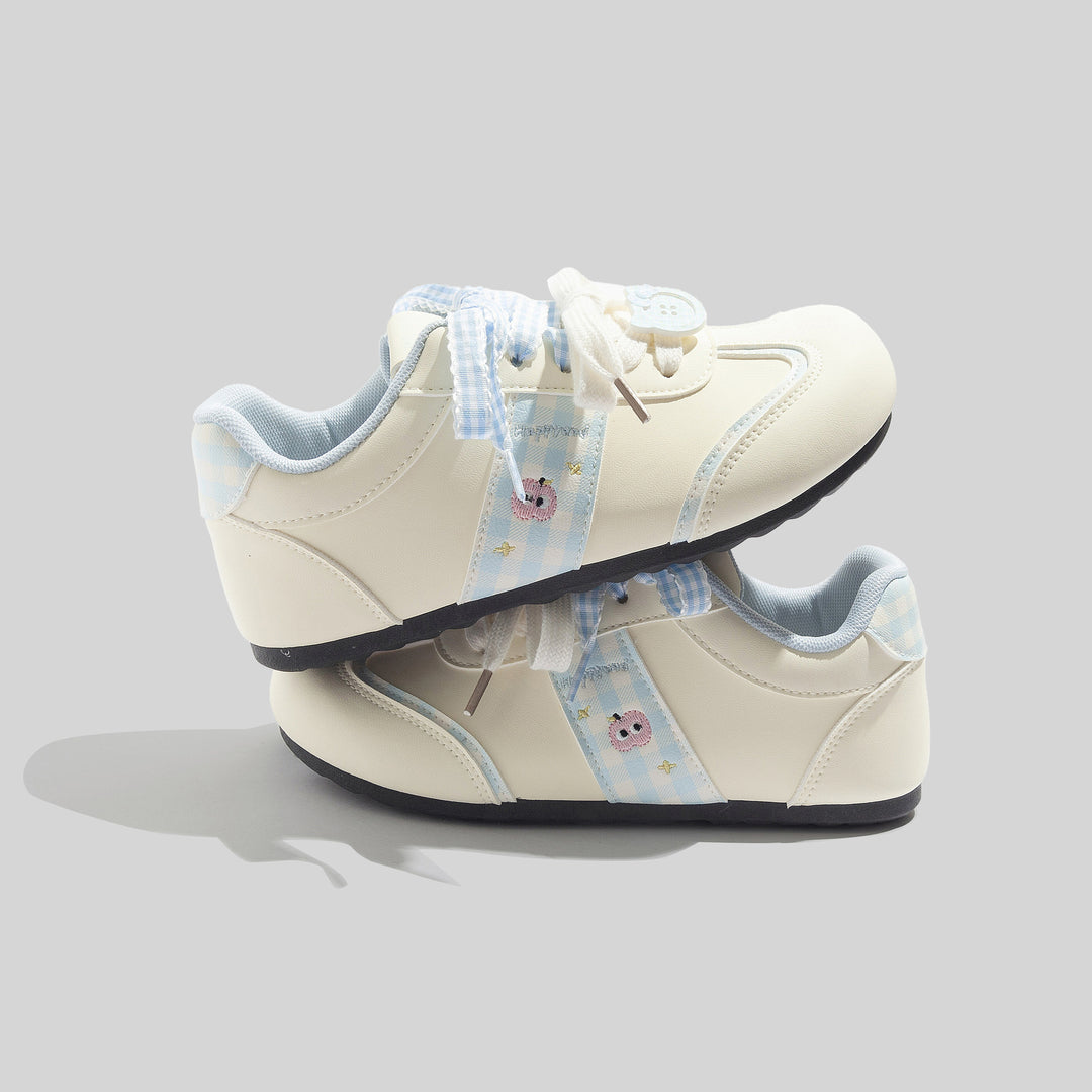 Damen Sportliche Freizeitschuhe mit verspieltem Motiv und innovativem Schnürsystem EB