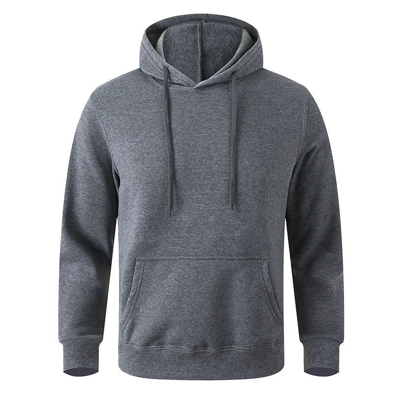 Unisex nan Heavyweight-Kapuzenpullover mit doppelt vernähter Kängurutasche, verstärkten Nähten und weichem Fleece-Innenfutter EB