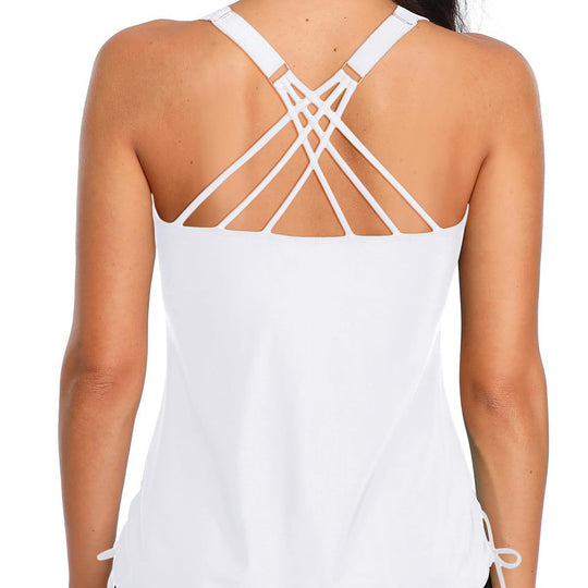 Damen Sportliches Tankini-Oberteil EB
