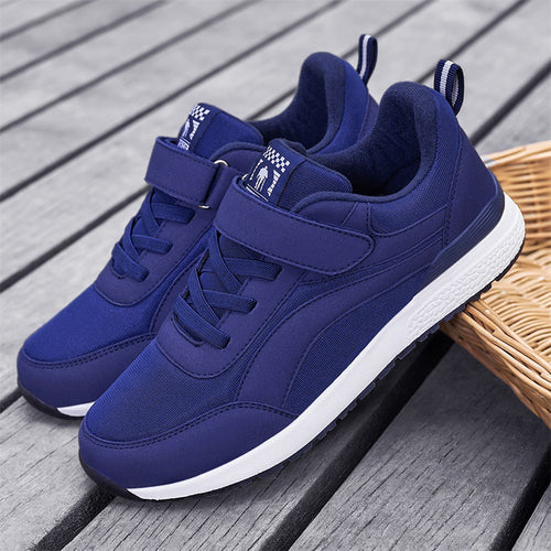 Damen Sportliche Sneakers mit praktischem Klettverschluss und gepolstertem Innenfutter EB