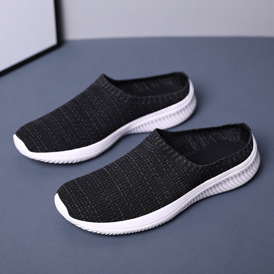 Damen Atmungsaktive Slip-On Sneakers mit flexiblem Obermaterial EB