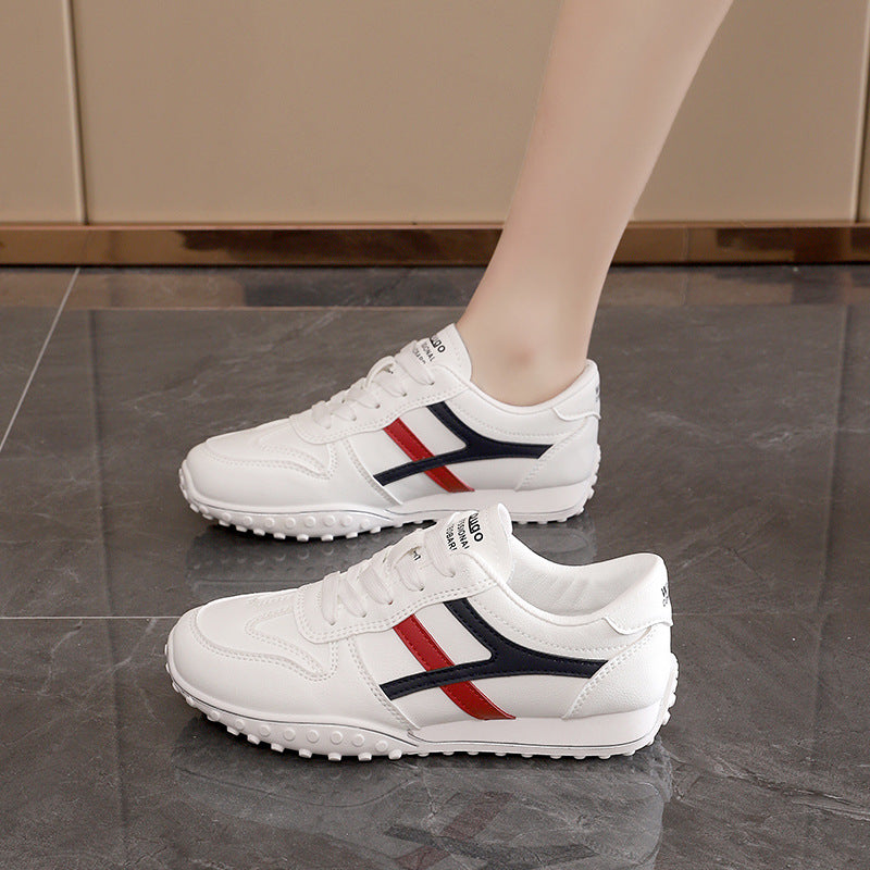 Damen Sportliche Sneakers mit rutschfester Profilsohle und stylischem Design EB