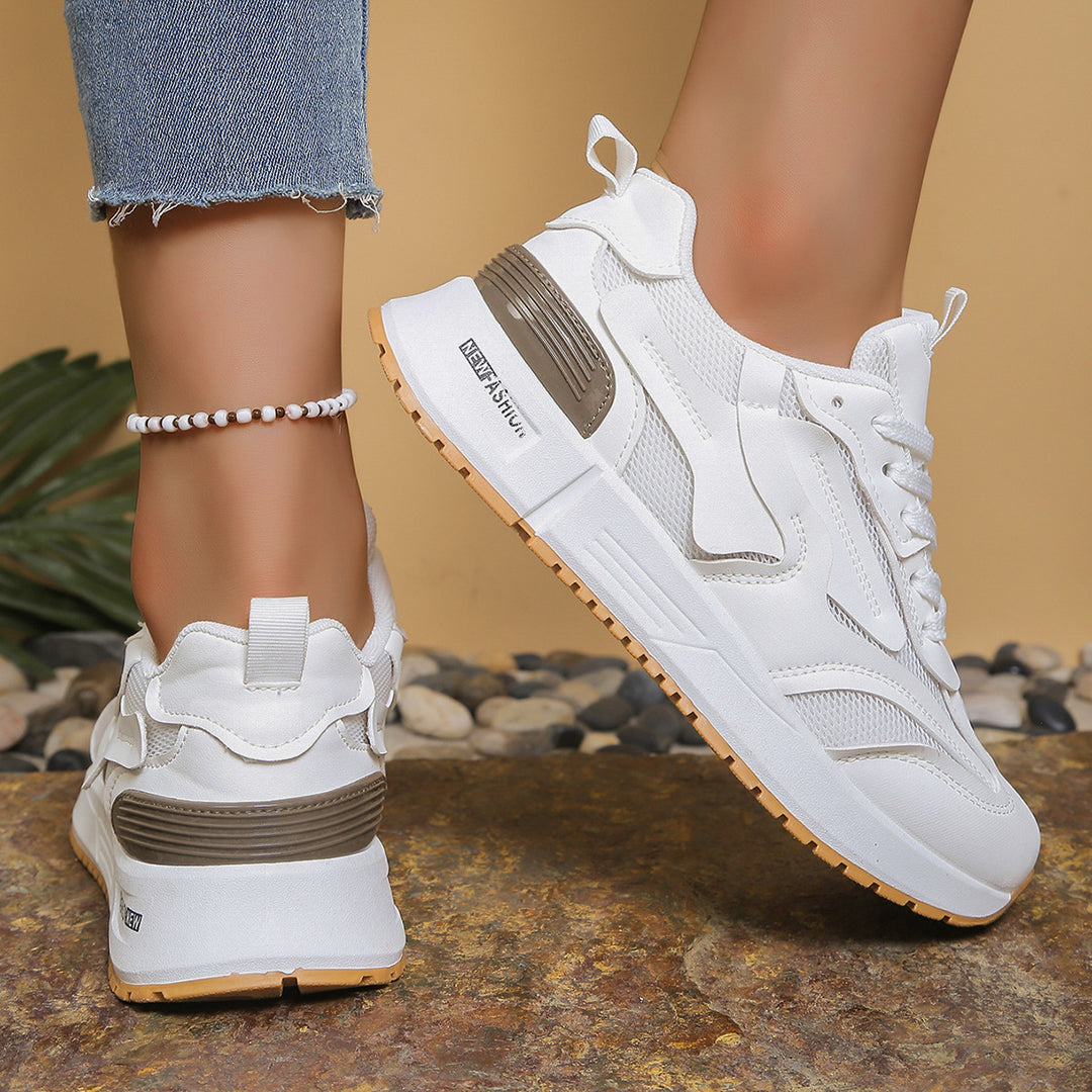 Damen Sneakers mit innovativem Luftdämpfungssystem und rutschfester Sohle EB