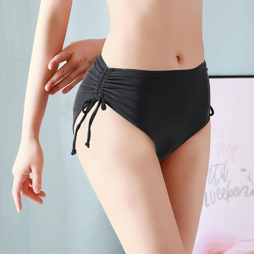 Damen Hochtailliertes Bikinihöschen mit seitlichen Bindebändern EB
