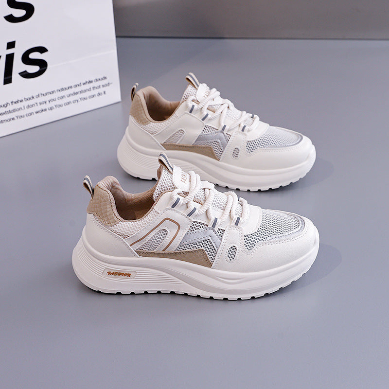 Damen Sneakers mit atmungsaktivem Mesh-Design und stoßdämpfender Sohle EB